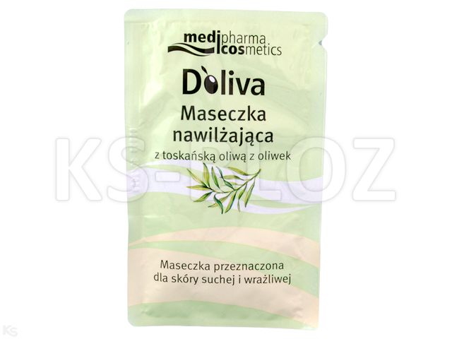 DOLIVA Masecz. nawilżająca interakcje ulotka   15 ml | sasz.