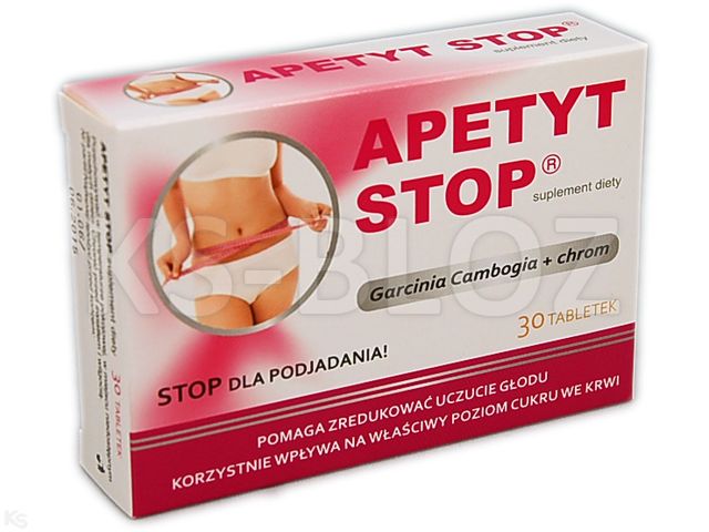 Domowa Apteczka Apetyt Stop interakcje ulotka tabletki  30 tabl.