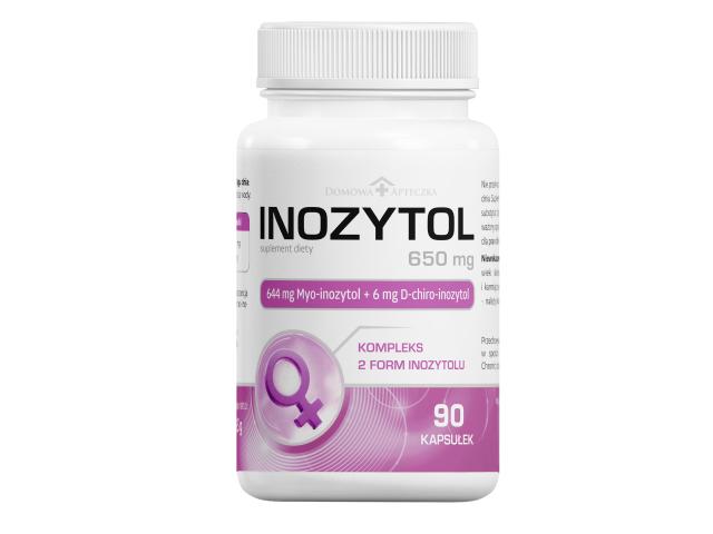 Domowa Apteczka Inozytol interakcje ulotka kapsułki 90 kaps.