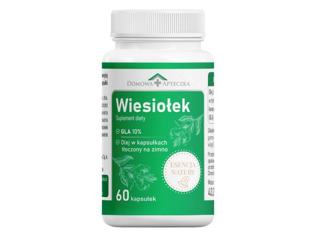 Domowa Apteczka Wiesiołek interakcje ulotka kapsułki  60 kaps.