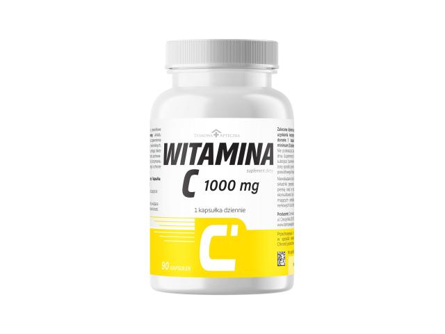 Domowa Apteczka Witamina C 1000 mg interakcje ulotka kapsułki - 90 kaps.