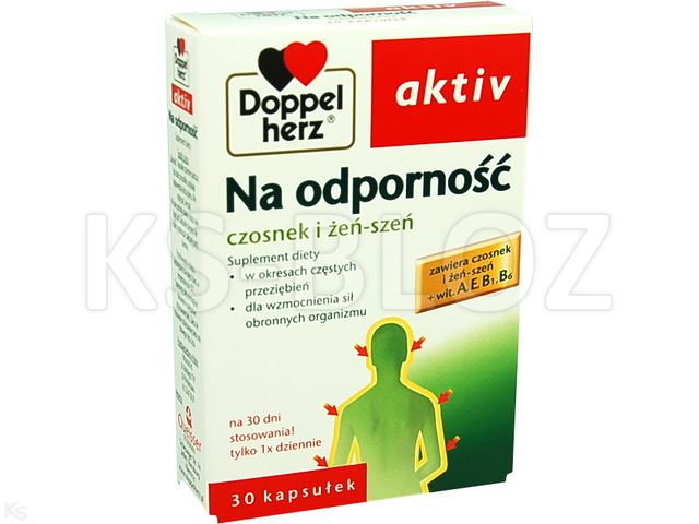 Doppelherz Aktiv Na Odporność interakcje ulotka kapsułki  30 kaps.