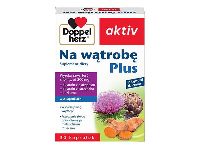 Doppelherz Aktiv Na Wątrobę Plus interakcje ulotka kapsułki - 30 kaps.