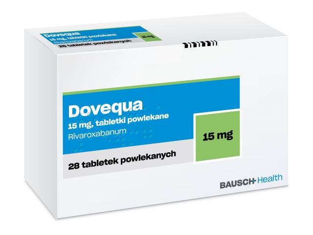 Dovequa interakcje ulotka tabletki powlekane 15 mg 28 tabl.