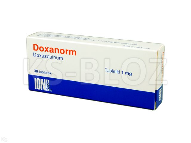 Doxanorm interakcje ulotka tabletki 1 mg 30 tabl. | 3 blist.po 10 szt.