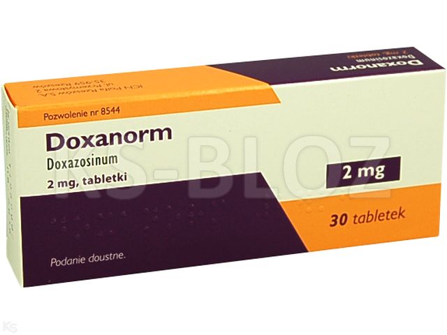 Doxanorm interakcje ulotka tabletki 2 mg 30 tabl. | 3 blist.po 10 szt.