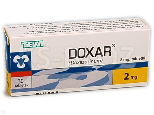 Doxar interakcje ulotka tabletki 2 mg 30 tabl. | 3 blist.po 10 szt.