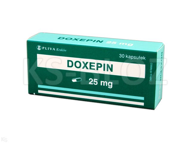 Doxepin interakcje ulotka kapsułki 25 mg 30 kaps.