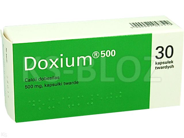 Doxium 500 interakcje ulotka kapsułki twarde 500 mg 30 kaps.