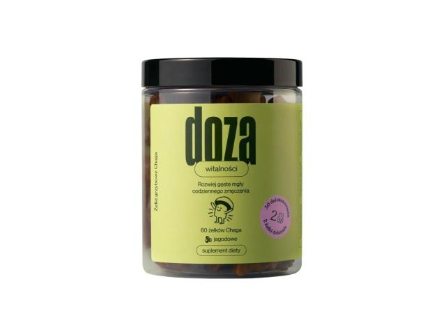 Doza Witalności smak jagodowy interakcje ulotka żelki - 60 szt.