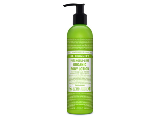 Dr. Bronner's Lotion Organiczny do ciała paczula - limonka interakcje ulotka lotion  240 ml