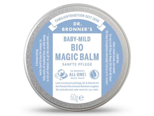 Dr. Bronner's Magic Balm Balsam do ciała Organiczny Baby Mild interakcje ulotka balsam  60 g