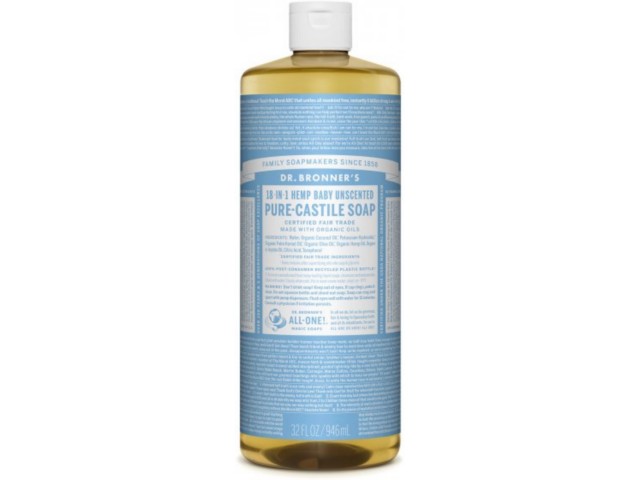 Dr. Bronner's Mydło w płynie 18w1 Baby Mild interakcje ulotka mydło płynne - 945 ml