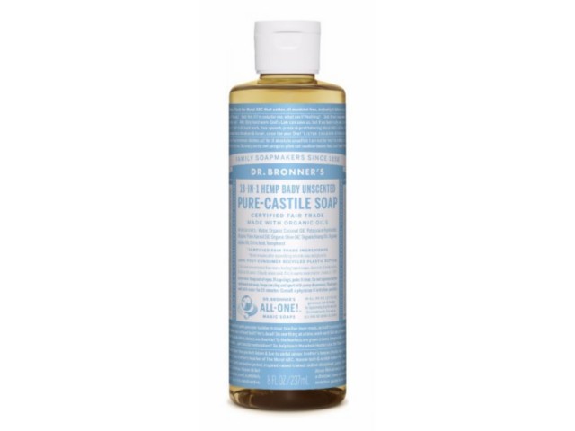 Dr. Bronner's Mydło w płynie 18w1 Baby Mild interakcje ulotka mydło płynne  240 ml