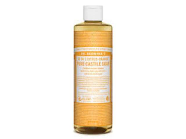 Dr. Bronner's Mydło w płynie 18w1 cytrusowo-pomarańczowe interakcje ulotka mydło płynne  945 ml