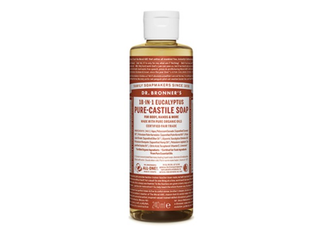 Dr. Bronner's Mydło w płynie 18w1 eukaliptusowe interakcje ulotka mydło płynne - 240 ml