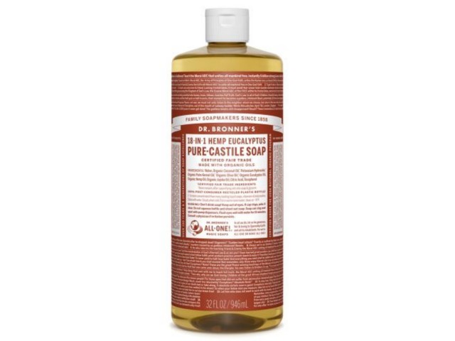 Dr. Bronner's Mydło w płynie 18w1 eukaliptusowe interakcje ulotka mydło płynne - 945 ml