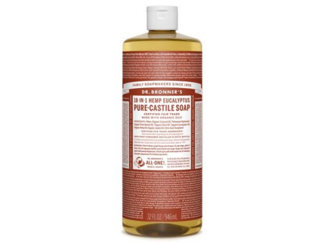 Dr. Bronner's Mydło w płynie 18w1 eukaliptusowe interakcje ulotka mydło płynne  945 ml