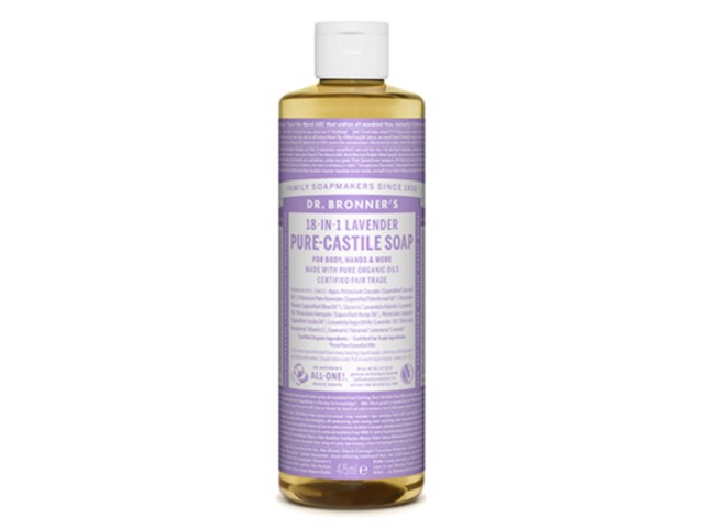 Dr. Bronner's Mydło w płynie 18w1 lawendowe interakcje ulotka mydło płynne - 475 ml