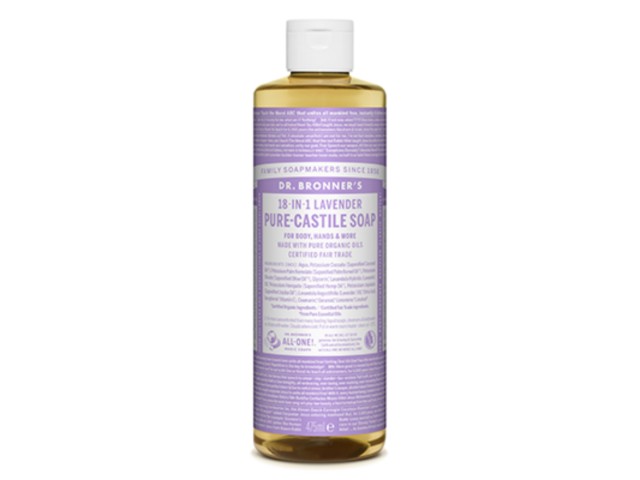 Dr. Bronner's Mydło w płynie 18w1 lawendowe interakcje ulotka mydło płynne  475 ml