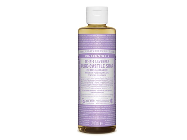 Dr. Bronner's Mydło w płynie 18w1 lawendowe interakcje ulotka mydło płynne - 240 ml
