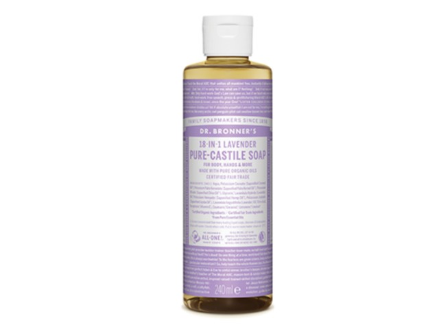 Dr. Bronner's Mydło w płynie 18w1 lawendowe interakcje ulotka mydło płynne  240 ml