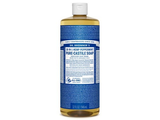 Dr. Bronner's Mydło w płynie 18w1 miętowe interakcje ulotka mydło płynne - 945 ml