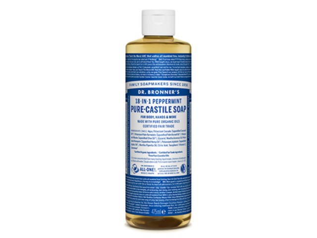Dr. Bronner's Mydło w płynie 18w1 miętowe interakcje ulotka mydło płynne - 475 ml