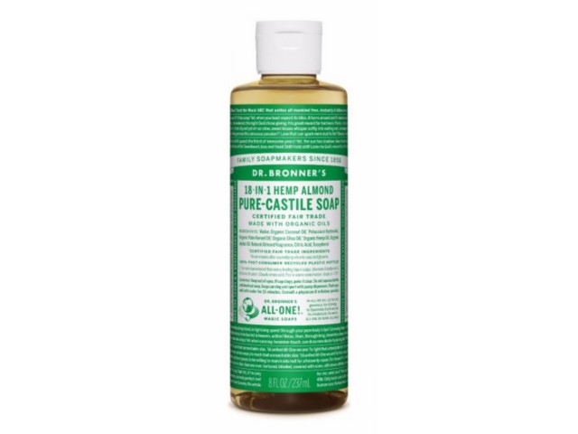 Dr. Bronner's Mydło w płynie 18w1 migdałowe interakcje ulotka mydło płynne - 240 ml