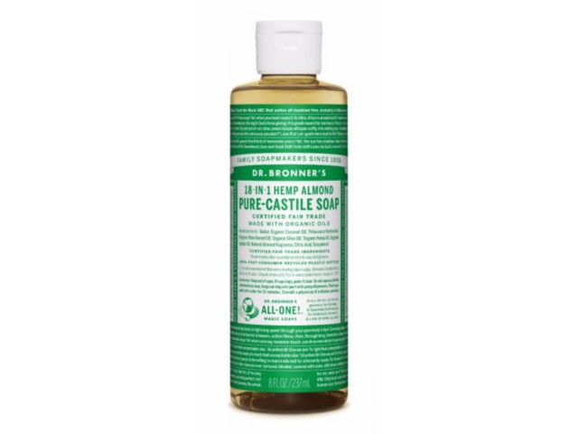 Dr. Bronner's Mydło w płynie 18w1 migdałowe interakcje ulotka mydło płynne  240 ml