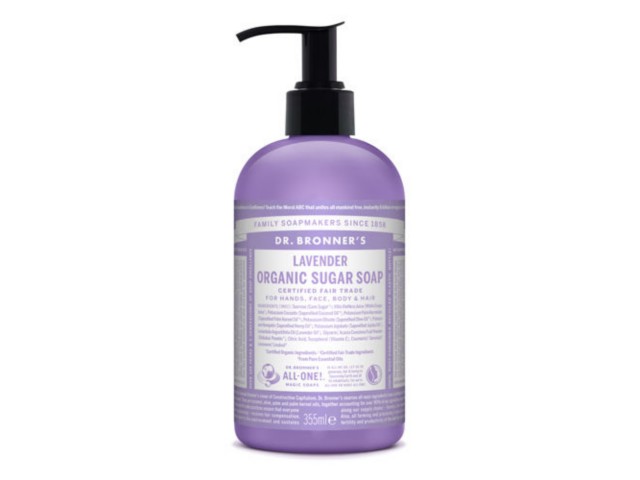 Dr. Bronner's Organic Sugar Soap Mydło lawendowe interakcje ulotka mydło płynne - 355 ml