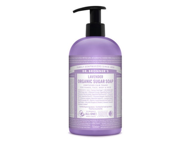 Dr. Bronner's Organic Sugar Soap Mydło lawendowe interakcje ulotka mydło płynne  710 ml