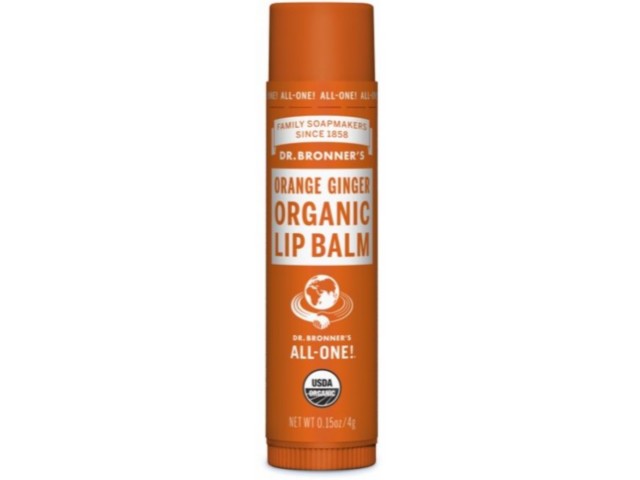 Dr. Bronner's Organiczny Balsam do ust pomarańcza - imbir interakcje ulotka balsam  4 g