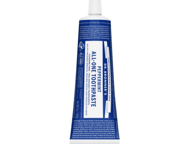 Dr. Bronner's Pasta do mycia zębów organiczna miętowa interakcje ulotka pasta do zębów - 140 g