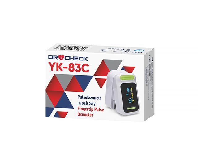 Dr Check Pulsoksymetr napalcowy YK-83C interakcje ulotka   1 szt.