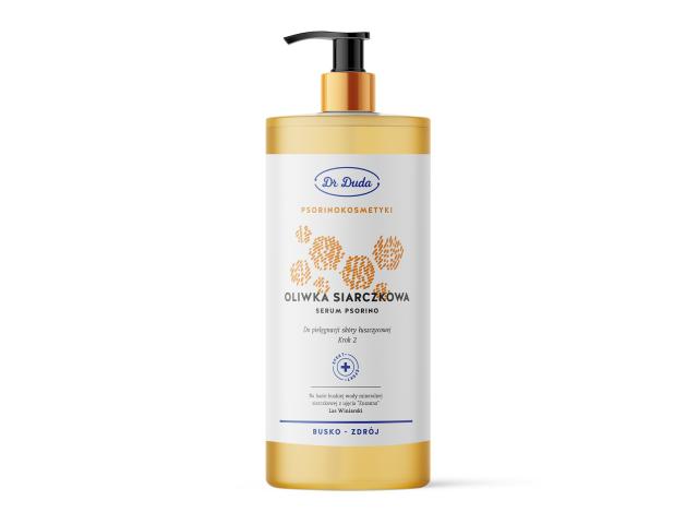 Dr Duda Oliwka Siarczkowa Psorino Serum do pielęgnacji krok 2 do skóry łuszczycowej interakcje ulotka oliwka - 500 g