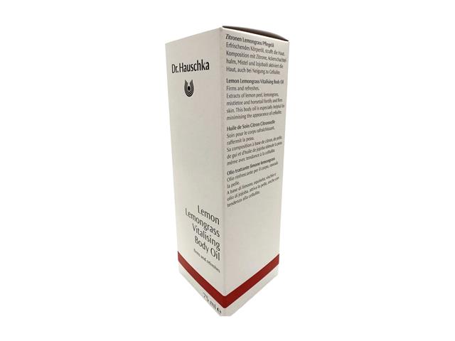DR. HAUSCHKA Olejek do ciała z cytryną i trawą cytrynową interakcje ulotka olejek - 75 ml