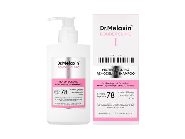 Dr.Melaxin Bondex Clinic Remodeling Shampoo Szampon odbudowujący do zniszczonych włosów interakcje ulotka szampon - 400 ml