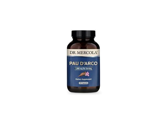 Dr. Mercola Pau D'arco interakcje ulotka kapsułki - 120 kaps.