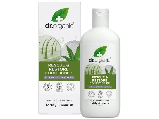 Dr. Organic Odżywka do włosów odbudowująca z olejem z nasion organicznych konopi interakcje ulotka odżywka - 265 ml