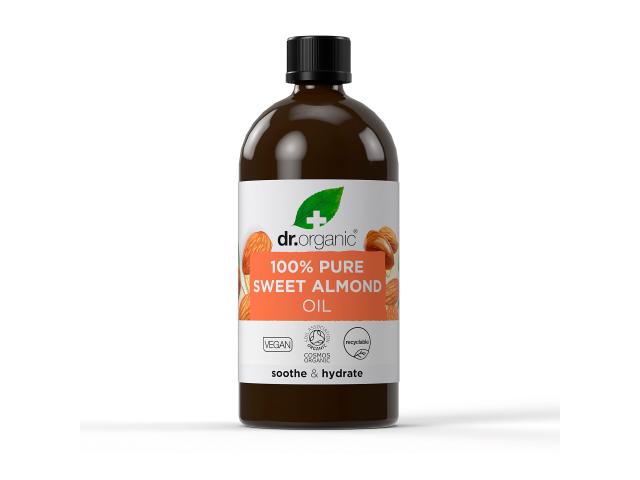Dr. Organic Olejek organiczny ze słodkich migdałów interakcje ulotka olejek - 100 ml