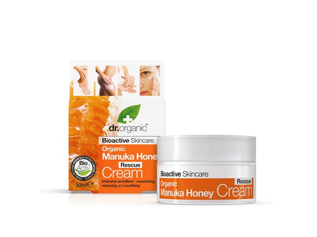 Dr. Organic Rescue Cream Krem łagodzący z organicznym miodem Manuka interakcje ulotka krem - 50 ml