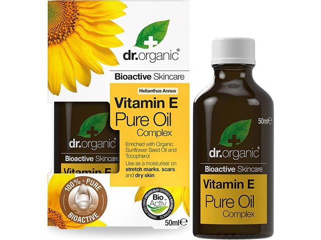 DR.ORGANIC VITAMIN E Kompleks olejów roślinnych z witaminą E interakcje ulotka olejek - 50 ml