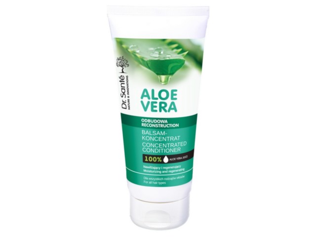 Dr Sante Aloe Vera Concentrat Balsam odbudowa interakcje ulotka odżywka  200 ml