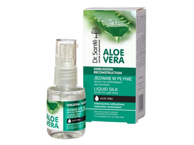 Dr Sante Aloe Vera W płynie jedwab interakcje ulotka olejek  30 ml