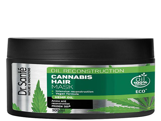 DR SANTE CANNABIS HAIR Maska interakcje ulotka maska do włosów  300 ml