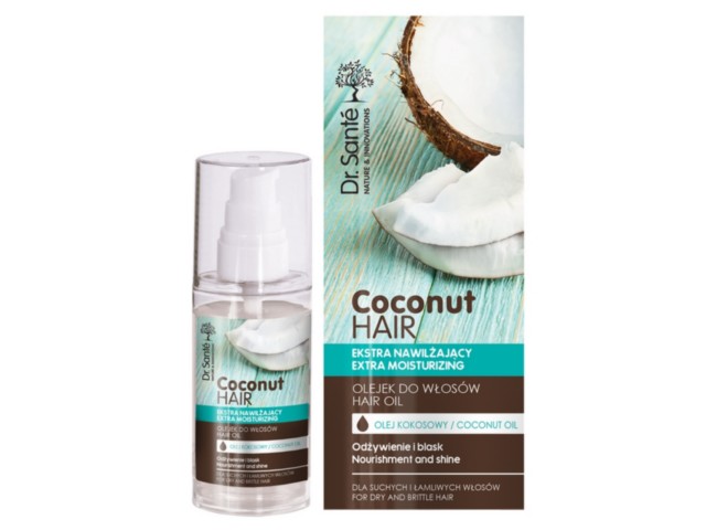 Dr Sante Coconut Hair Olejek do włosów interakcje ulotka olejek  50 ml