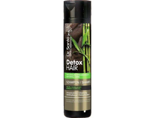 Dr Sante Detox Hair Szampon do mycia włosów interakcje ulotka szampon  250 ml