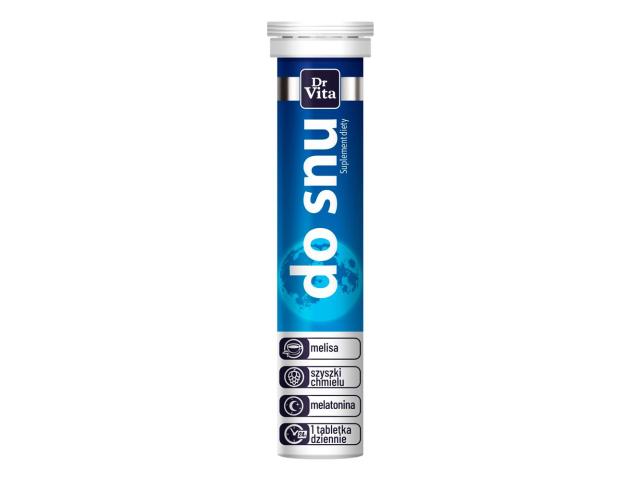 Dr Vita Do Snu interakcje ulotka tabletki musujące - 20 tabl.