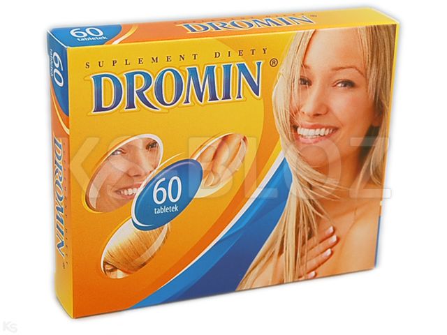 Dromin interakcje ulotka tabletki - 60 tabl.